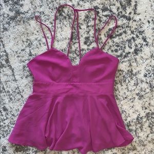 CLOSET BLOWOUT: Express Deep V Tank Top